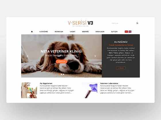 Hazır Veteriner Sitesi V3