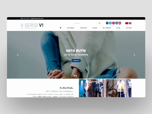 Butik Web Sitesi V1
