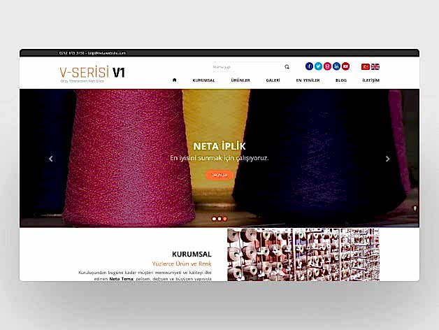 İplik Web Sitesi V1