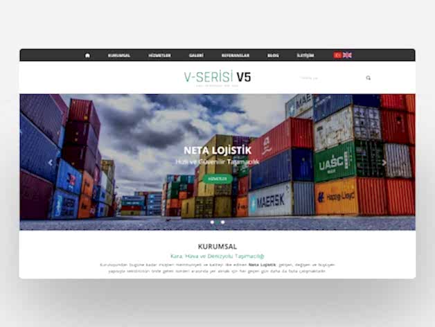 Lojistik İnternet Sitesi V5