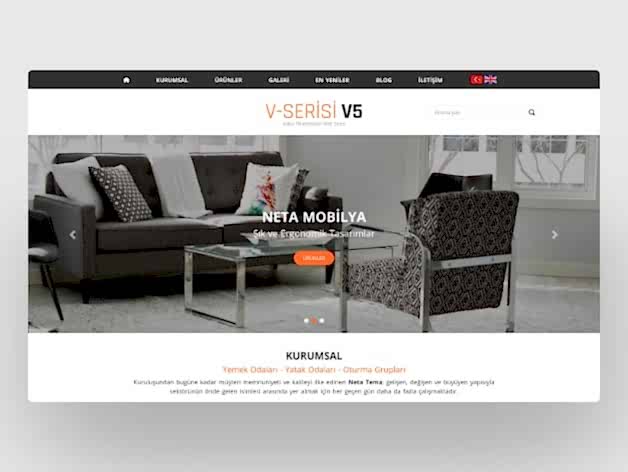 Mobilya İnternet Sitesi V5